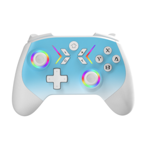 Hall Effect Trigger Wireless Controller – RGB Motion Gaming Controller for Switch